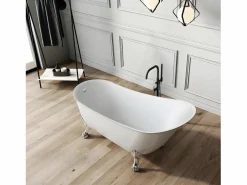 Online Bañera con patas BALMAIN 161 cm patas LEÓN COBRE ENVEJECIDO Bañera Con Patas
