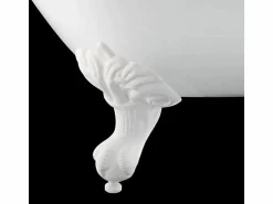 Clearance Bañera con patas BALMAIN 161 cm patas ÁGUILA BLANCAS Bañera Con Patas