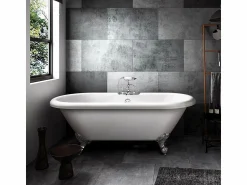 Discount Bañera con patas CHELSEA 170 cm patas ÁGUILA BRONCE ENVEJECIDO Bañera Con Patas