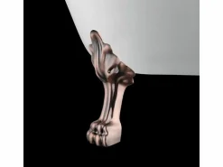 ROGIER & MOTHES Bañera con patas RICHMOND 171 cm patas LEÓN COBRE ENVEJECIDO