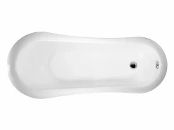 Online ROGIER & MOTHES Bañera con patas RICHMOND 155 cm patas LEÓN BLANCAS Blanco