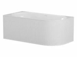 Shower & Design Bañera de esquina - 200L - mate - AcrÃ­lico - Esquina izquierda - 150cm - BARBORI