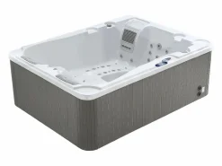 Bañera de hidromasaje 3 pl blanca - 65 jets - 200 x Prof. 160 x Alt. 80 cm - Sistema BALBOA - FIDJI V Bañera De Hidromasaje De Exterior