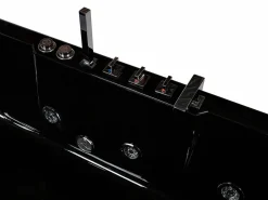 Outlet Shower & Design Bañera de hidromasaje 1 plaza 263L ángulo dcho ARIA - Negro