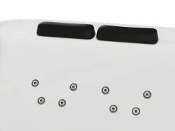 Shower & Design Bañera de hidromasaje blanca - 2 plazas - 390 L - 180 x 120 x 60 cm - VOLUTA