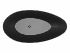 Outlet Bañera exenta - 245 L - 160 x 82 x 58 cm - mate - Acrílico - APULIA Bañera Exenta