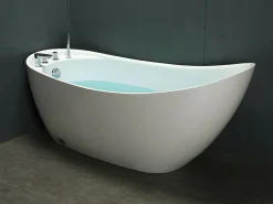 Shower & Design Bañera exenta 1 plaza de 170x75x73 cm 282 L NATALIA