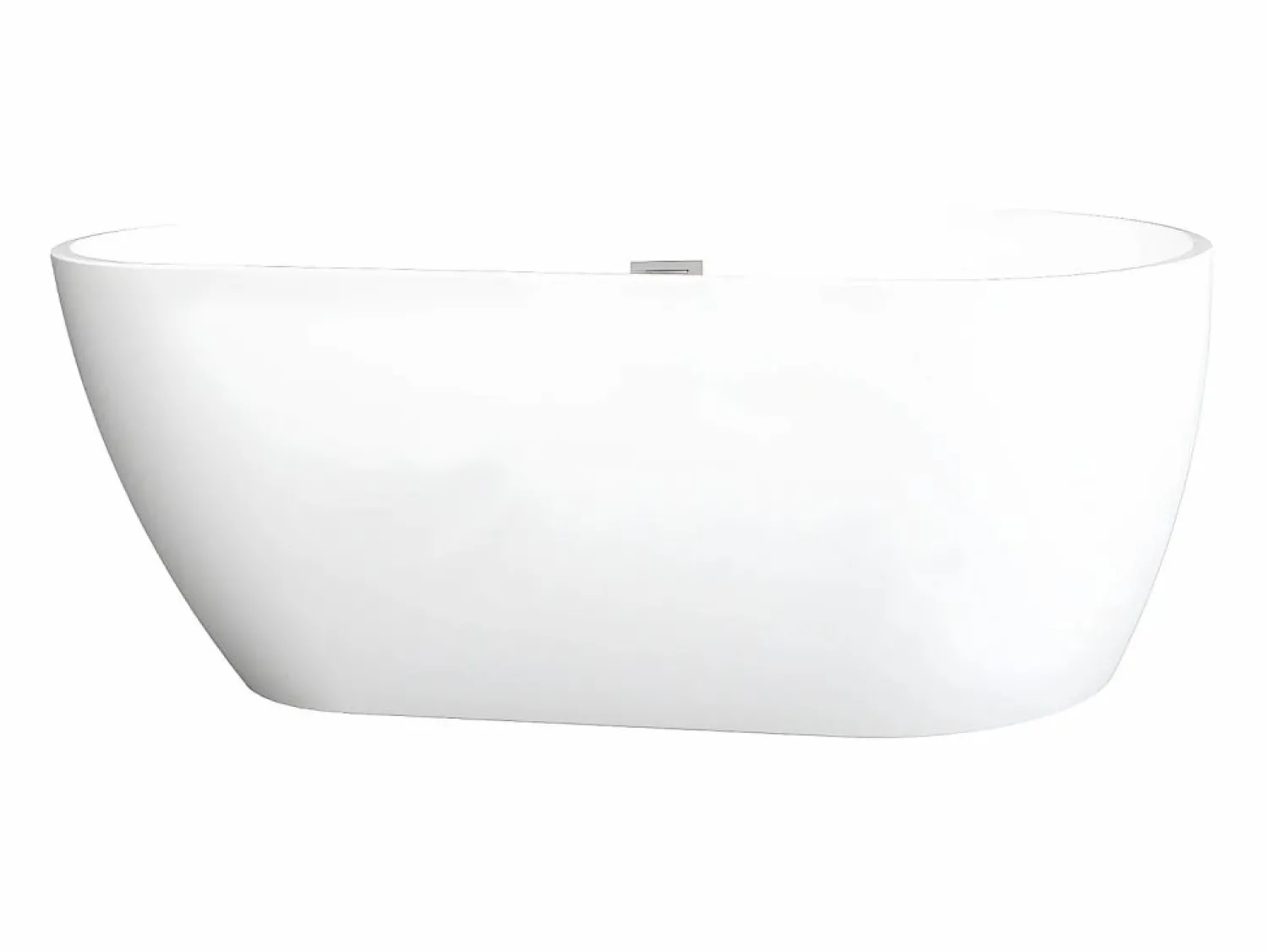 Online Bañera exenta asimétrica - 240 L - 160 x 80 x 59 cm - - Acrílico - LEPINE Bañera Exenta