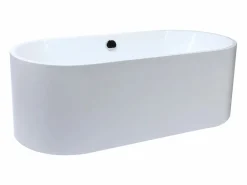 Shower & Design Bañera exenta blanca - acrílico - 170 x 75 X 58 cm - KATOUCHA