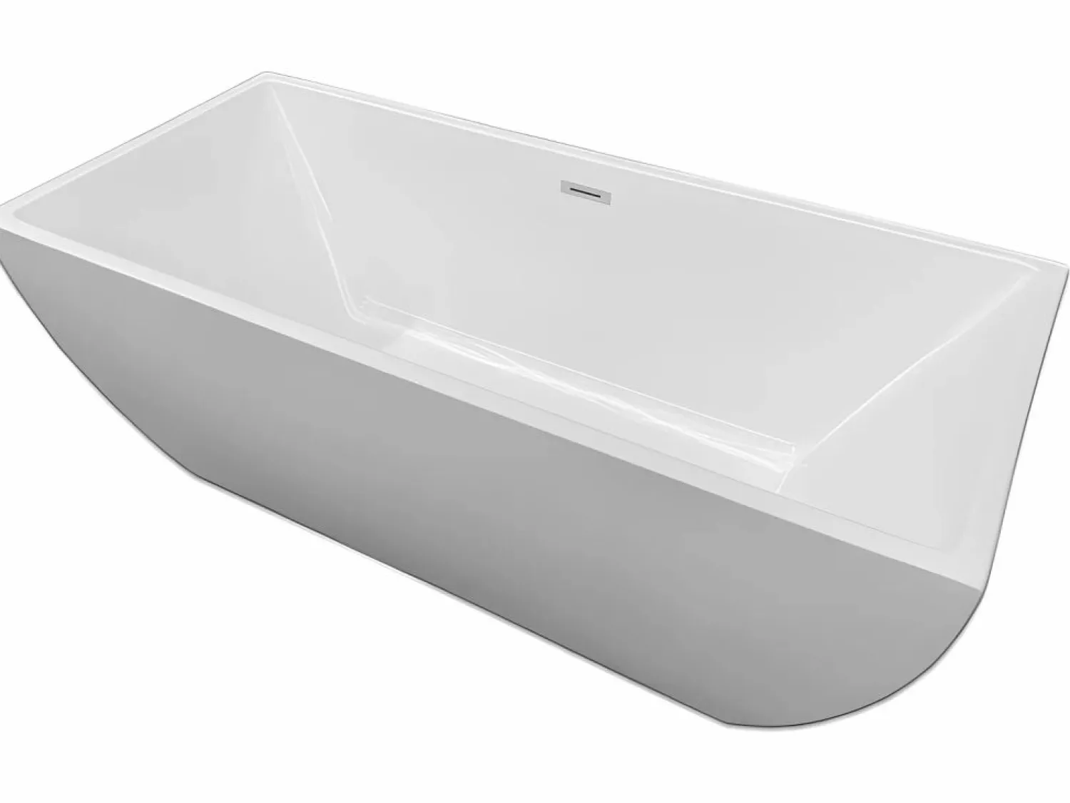 Sale Bañera exenta blanca 170 X 75 cm - Destiny Bañera Exenta