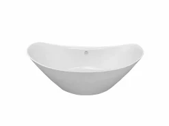 ELITESHOPPING Bañera exenta blanca 172 X 72 cm + Grifo columna - Joy