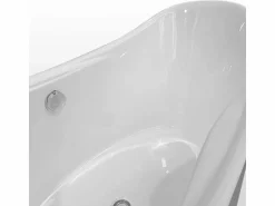 ELITESHOPPING Bañera exenta blanca moderna 172 X 72 cm - Joy
