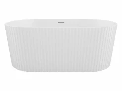 Bañera exenta de acrílico, mate, 220L, 150 x 75 x 58 cm, ALIENA Bañera Exenta