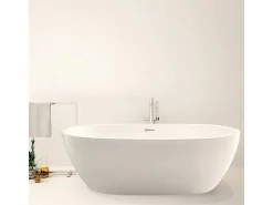 Outlet STANO Bañera exenta DENVER 150 cm Blanco