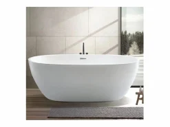 Outlet STANO Bañera exenta DENVER 150 cm Blanco