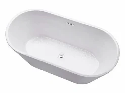 Discount STANO Bañera exenta FINDLAY Anti-Slide 149 cm Blanco