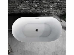 Best STANO Bañera exenta LISBON 150 cm Mate Blanco