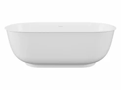Online Shower & Design Bañera exenta ovalada - 257 L - 170 x 80 x 60 cm - mate - Acrílico - BOGLIETA Blanco