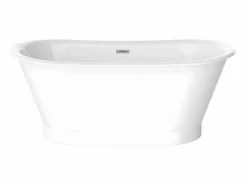 New Bañera exenta ovalada - estilo retro - 180 L - 150 x 74 x 63 cm - - Acrílico - PELMATO Bañera Exenta
