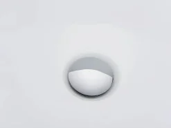 Shower & Design Bañera exenta ovalada blanca en isla, 200L, 150 x 72 x 58 cm, DOMINIKA