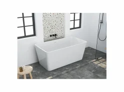 Shower & Design Bañera exenta rectangular - 197 L - 130 x 70 x 55 cm - - Acrílico - SPICARA