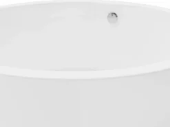 Best Shower & Design Bañera exenta redonda blanca de 165 L, 130 x 130 x 58 cm, LAGUNO Blanco