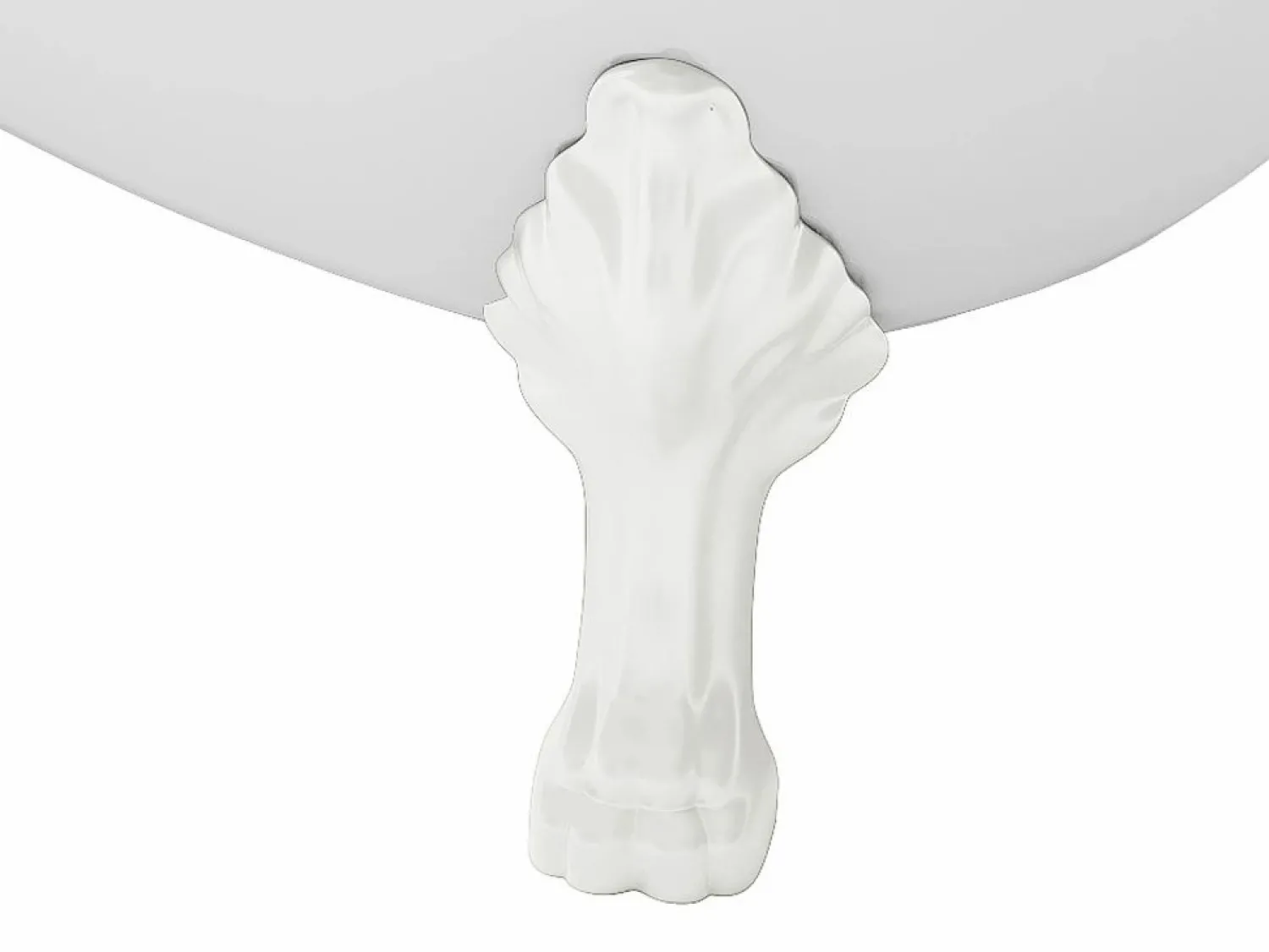 Outlet Bañera exenta retro - 200 L - 145 x 4 x 77 cm - y patas blancas - NISOS Bañera Con Patas