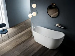 New STANO Bañera exenta SUTTON 152 cm Blanco
