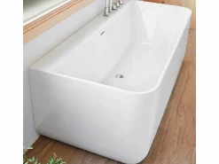Hot SANYCCES Bañera exenta TRENTO MURO | 175 cm - Sin griferia Blanco