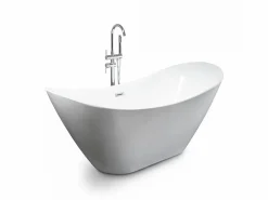 New Bañera Freestanding ovalada de diseño moderno Instalación libre Siro Multicolor
