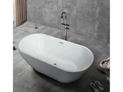 Discount Bañera Freestanding Ovale Instalación independiente Diseño Coo Multicolor