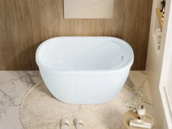 Shower & Design Bañera independiente asiento 1 plaza color PICCOLA
