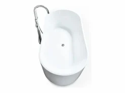 Best Bañera independiente ovalada fibra de vidrio resina acrílica Phuket Multicolor