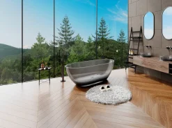 Best Bañera isla - 292L - 160 x 72 x 56 cm - - Resina - SPAVO Bañera Exenta