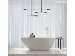 Online STANO Bañera moderna Solid Surface HELSINKI exenta 170 cm Blanco
