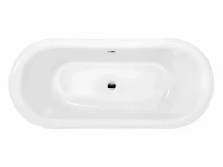 Hot ROGIER & MOTHES Bañera retro PITTSBURGH con desagüe y sifón incluido 177 cm Blanco