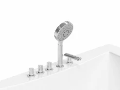Shower & Design Bañera rinconera de 263 l 135 x 135 x Altura 57cm AGYNESS