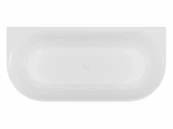 Shower & Design Bañera semicircular - 240L - 170 x 80 x 60 cm - mate - Acrílico - BARBORI