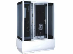 ELITESHOPPING Bañera-ducha hidromasaje full opcional 150 x 83 cm - Blossom