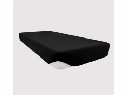 Discount Soleil d'ocre Bajera ajustable de algodón 140x190 cm JERSEY Negro