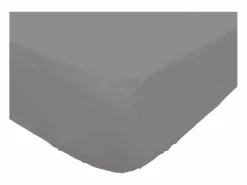 Best Soleil d'ocre Bajera ajustable de algodón 90x190 cm PERCALE Gris
