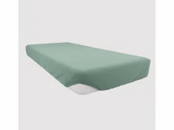 Outlet Soleil d'ocre Bajera ajustable de algodón 160x200 cm JERSEY agua Verde