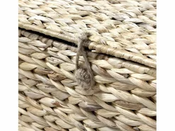 Online Baúl de jacinto de agua con tapa Baúl Y Arcón|Accesorios De Almacenaje
