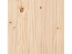 vidaxl Baúl de jardín madera maciza de pino 101x50,5x46,5 cm