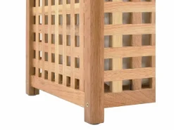 Hot Baúl de ropa 87,5x46x67 cm Madera maciza de nogal Marru00f3n