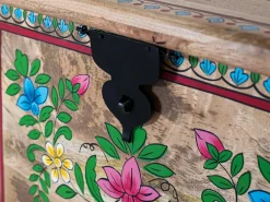 Best Baúl fabricado en madera de mango pintado a mano Baúl Y Arcón