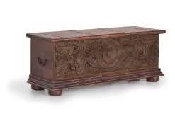 Best Giner y colomer Baúl madera de mango marron bicolor Marru00f3n