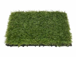 Clearance Baldosas de césped artificial 11 uds 30x30 cm ES908123 Césped Artificial