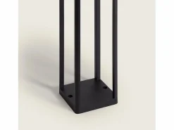 New Baliza de Pie Exterior Solar LED 2,5W 40cm Aluminio con Sensor de Movimiento Devah Energía Solar