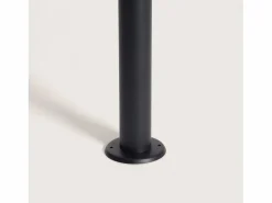 Sale Ledkia Baliza de Pie Exterior Solar LED 1,5W 50cm Acero Inoxidable con Sensor de Movimiento Ashier Negro